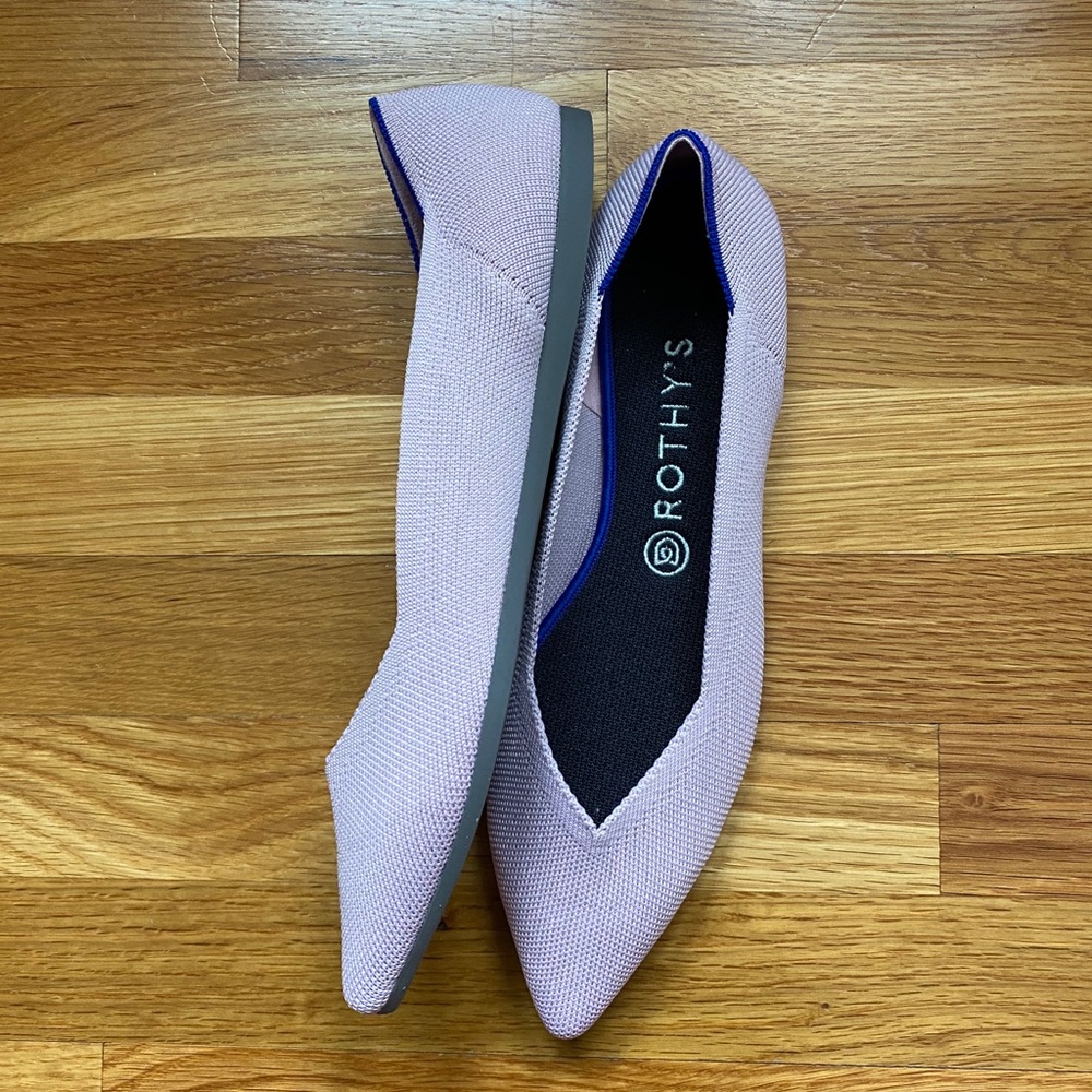 Rothy’s The Point Petal Pink-Limited Editon Color!